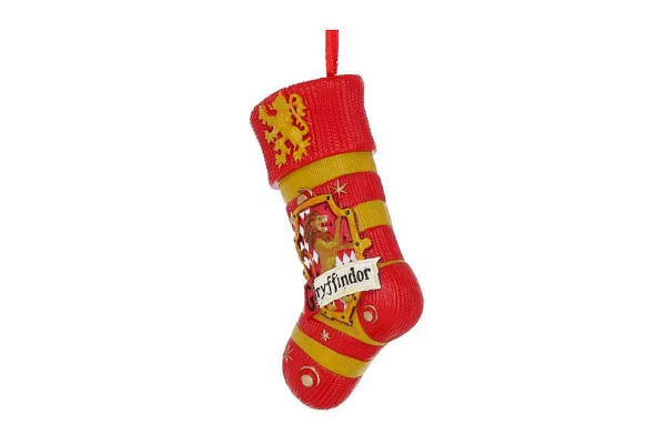 Chaussette de Noël Gryffondor en résine