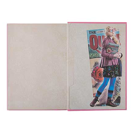 CARNET RIGIDE ET MARQUE PAGE LUNA LOVEGOOD