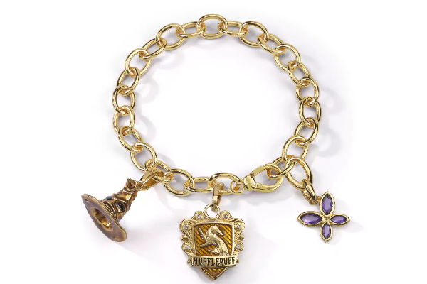 BRACELET CHARMS LUMOS POUFSOUFFLE NOBLE COLLECTION