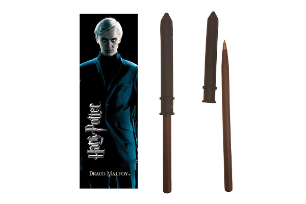 Stylo baguette et Marque-page Drago Malefoy